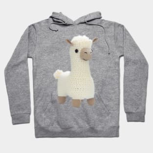 Llama Crochet Baby Toy Hoodie